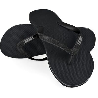 SEAC Ohau, Gummi-Zehentrenner für Meer, Pool, Strand und Boot, schwarz, 33/34 SEAC Ohau, Gummi-Zehentrenner für Meer, Pool, Strand und Boot, schwarz, 33/34