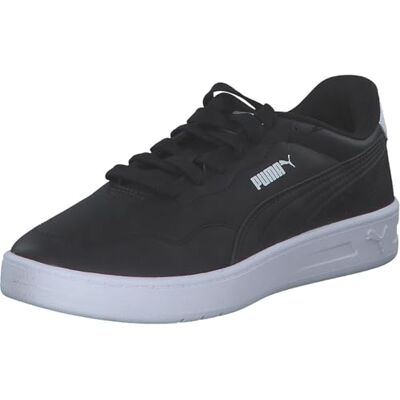 Puma Court Lally Damen-Sneaker, Schwarz/Weiß, 8 UK Puma Court Lally Damen-Sneaker, Schwarz/Weiß, 8 UK