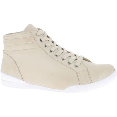Andrea Conti Damen High Top Sneaker, Creme, 36 EU Andrea Conti Damen High Top Sneaker, Creme, 36 EU
