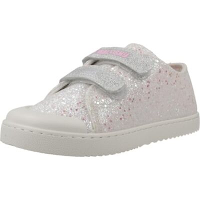 Pablosky Goma 984350 Sneaker, Silber metallic, 34 EU Weit Pablosky Goma 984350 Sneaker, Silber metallic, 34 EU Weit