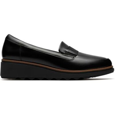Clarks Lauryl Step Womens Black Leather, 6.5 Clarks Lauryl Step Womens Black Leather, 6.5