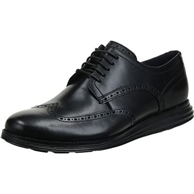 Cole Haan Herren Original Grand Shortwing Sneakers Oxfords Breit, Schwarz, 41 EU Cole Haan Herren Original Grand Shortwing Sneakers Oxfords Breit, Schwarz, 41 EU