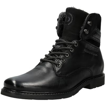 Bugatti Vandal II Herrenschuhe Stiefeletten Schnürstiefel Schwarz, Schuhgröße:42 EU Bugatti Vandal II Herrenschuhe Stiefeletten Schnürstiefel Schwarz, Schuhgröße:42 EU