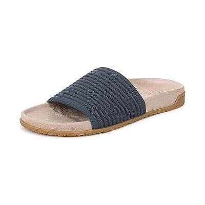 Vionic Damen Evie Knit Flache Sandals, Denim Blau, Mittel, EU 41 Vionic Damen Evie Knit Flache Sandals, Denim Blau, Mittel, EU 41