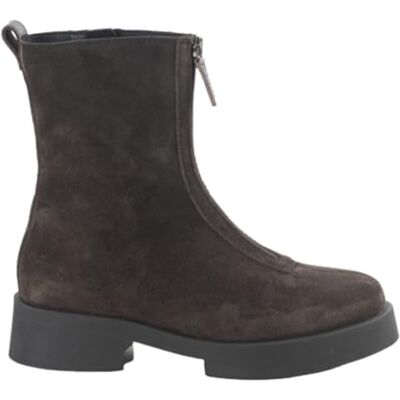 Comma Damen Stiefel – Velourleder mit Reißverschluss Comma Damen Stiefel – Velourleder mit Reißverschluss