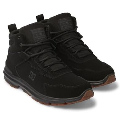 DC Shoes Mutiny Leder-Stiefel für Männer Schwarz DC Shoes Mutiny Leder-Stiefel für Männer Schwarz