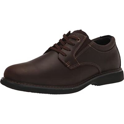 Nunn Bush Herren Otto Schnürschuh Leder mit Leichter Sohle Oxford, Braun, 46 EU Nunn Bush Herren Otto Schnürschuh Leder mit Leichter Sohle Oxford, Braun, 46 EU