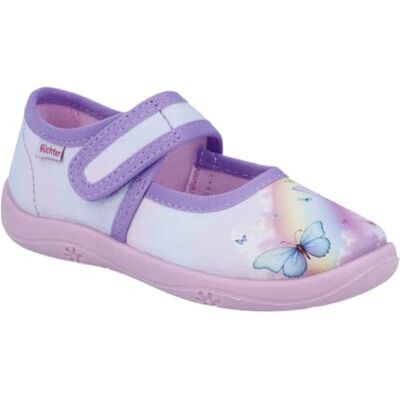 Richter Kinderschuhe Mia Hausschuh, Flieder, 30 EU Richter Kinderschuhe Mia Hausschuh, Flieder, 30 EU