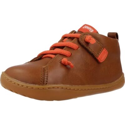Camper , Peu Cami, First Walkers Ankle Boot, Medium Brown, 21, (EU) Camper , Peu Cami, First Walkers Ankle Boot, Medium Brown, 21, (EU)