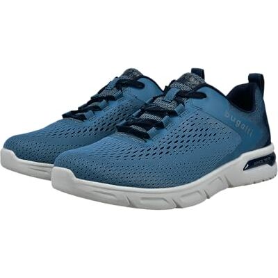 Bugatti man-Herren Sneakers-341-ADT05, Blue, 41 Bugatti man-Herren Sneakers-341-ADT05, Blue, 41