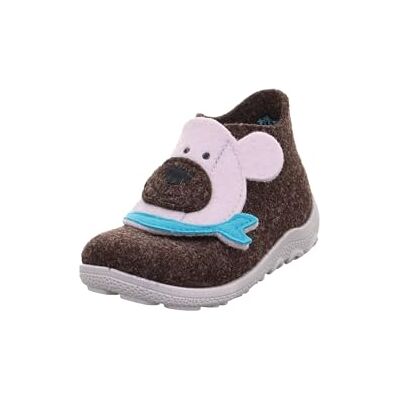 Superfit Baby Jungen HAPPY Hausschuhe, DUNKELBRAUN/GRAU 3000 Superfit Baby Jungen HAPPY Hausschuhe, DUNKELBRAUN/GRAU 3000