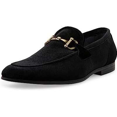 Steve Madden Herren Madly Slipper, Schwarzer Samt, 40 EU Steve Madden Herren Madly Slipper, Schwarzer Samt, 40 EU