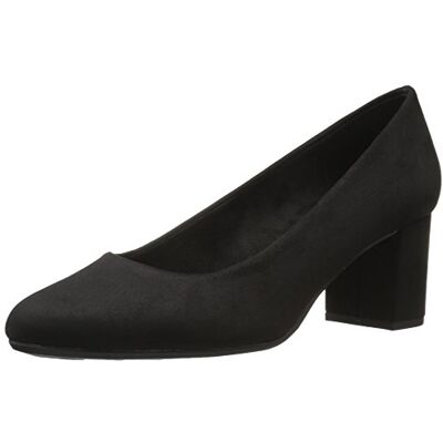 Easy Street Damen Pumps, Schwarz (Schwarzes Wildleder), 35.5 EU Easy Street Damen Pumps, Schwarz (Schwarzes Wildleder), 35.5 EU