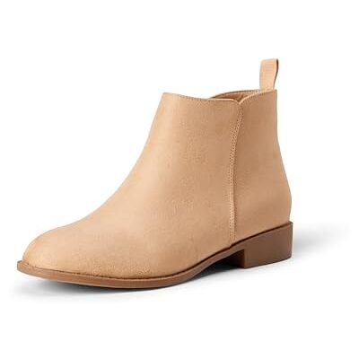 Amazon Mädchen Stiefeletten Mit Reißverschluss, Taupe Optik Wildleder, 36 EU Amazon Mädchen Stiefeletten Mit Reißverschluss, Taupe Optik Wildleder, 36 EU