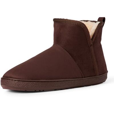 Amazon Herren Sherpa Boot Pantoffeln, Braun, 13 Amazon Herren Sherpa Boot Pantoffeln, Braun, 13