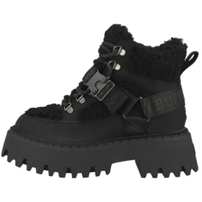 Buffalo ASPEN COM MID Frauen Boot schwarz Streetwear Buffalo ASPEN COM MID Frauen Boot schwarz Streetwear