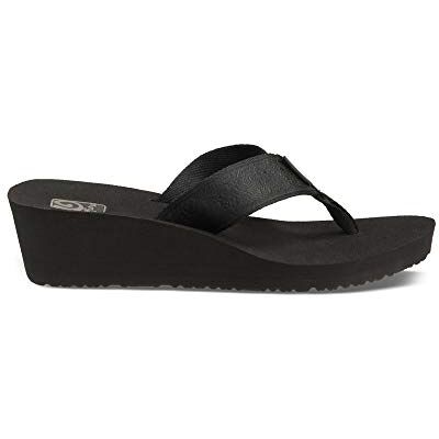 Teva Damen Mush Mandalyn Wedge 2-w Flip-Flop, Motif Black, 42 EU Teva Damen Mush Mandalyn Wedge 2-w Flip-Flop, Motif Black, 42 EU