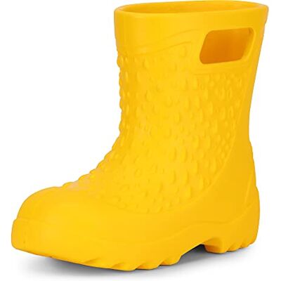Ladeheid Kinder Mädchen Jungen leichte Eva Gummistiefel Regenstiefel LADW006 (Gelb 1032, 30/31 EU) Ladeheid Kinder Mädchen Jungen leichte Eva Gummistiefel Regenstiefel LADW006 (Gelb 1032, 30/31 EU)
