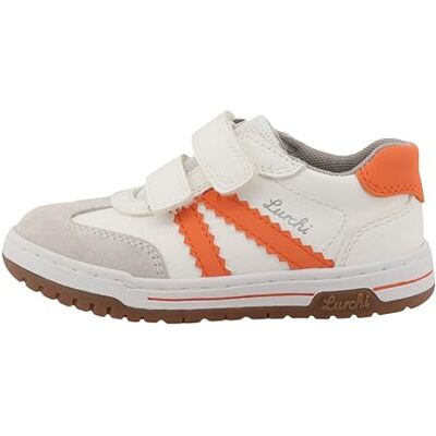 Lurchi Berry 2 Sneaker, White-orange, 35 EU Weit Lurchi Berry 2 Sneaker, White-orange, 35 EU Weit