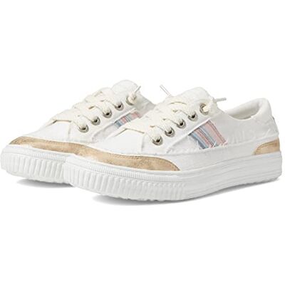 Blowfish Damen Alex Sneaker, Weiss/opulenter Garten, 40.5 EU Blowfish Damen Alex Sneaker, Weiss/opulenter Garten, 40.5 EU