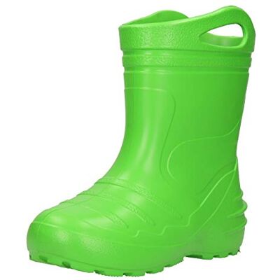 FUZZIO Kinder SeSeGrip Gummistiefel Regenstiefel leichte gefüttert Grün 23 EU FUZZIO Kinder SeSeGrip Gummistiefel Regenstiefel leichte gefüttert Grün 23 EU