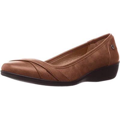 LifeStride Damen I-Loyal Flat, Dark Tan 2, 38.5 EU LifeStride Damen I-Loyal Flat, Dark Tan 2, 38.5 EU