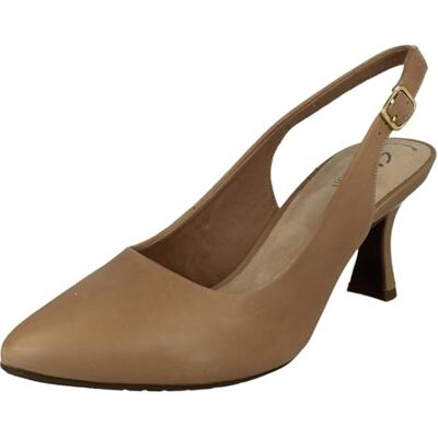 Clarks DashLite Wish Womens Silver Metallic, 3.5 Clarks DashLite Wish Womens Silver Metallic, 3.5