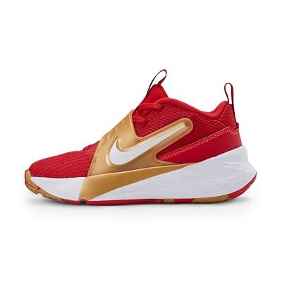 Nike Team Hustle D 12 Schuh Für Jüngere Kinder, University Red/White-Metallic Gold, HF6280-603, 35 EU (3Y US) Nike Team Hustle D 12 Schuh Für Jüngere Kinder, University Red/White-Metallic Gold, HF6280-603, 35 EU (3Y US)