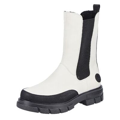 Rieker Damen Z9170 Chelsea-Stiefel, beige, 38 EU Rieker Damen Z9170 Chelsea-Stiefel, beige, 38 EU