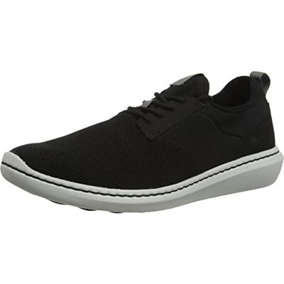 Clarks Herren Step Urban Low Sneaker, Schwarz, 46 EU Clarks Herren Step Urban Low Sneaker, Schwarz, 46 EU