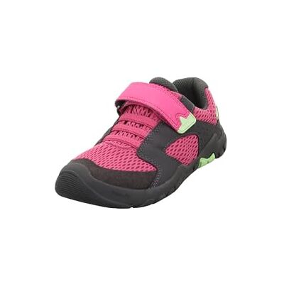 Superfit Mädchen Trace Sneaker, Pink Grau 5500, 31 EU Superfit Mädchen Trace Sneaker, Pink Grau 5500, 31 EU
