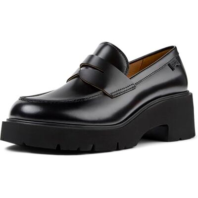 Camper Damen Milah K201425 Moccasin, Schwarz 002, 40 EU Camper Damen Milah K201425 Moccasin, Schwarz 002, 40 EU