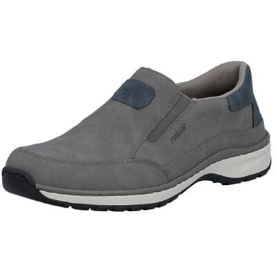 Rieker Herren 03365 Slipper Grau 40 Rieker Herren 03365 Slipper Grau 40