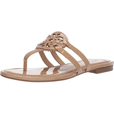 Circus by Sam Edelman Damen Canyon Flache Sandale, Almond, 37.5 EU Circus by Sam Edelman Damen Canyon Flache Sandale, Almond, 37.5 EU