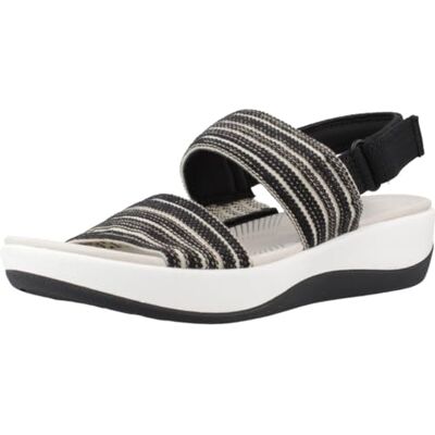 Clarks Women's Arla Stroll Sandal, Schwarz Kombi, 36 EU Clarks Women's Arla Stroll Sandal, Schwarz Kombi, 36 EU