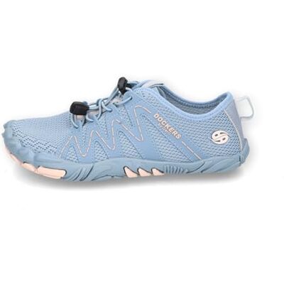Dockers by Gerli Damen Slipper Blau-Rosa Sportlich - Sneaker Dockers by Gerli Damen Slipper Blau-Rosa Sportlich - Sneaker