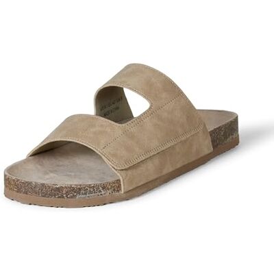 Amazon Verstellbare Herren-Sandalen aus Kunstkork, Hellbraun, 11 Amazon Verstellbare Herren-Sandalen aus Kunstkork, Hellbraun, 11