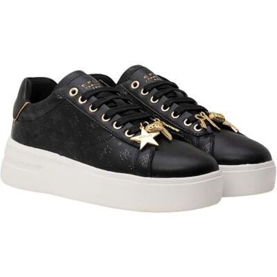 Replay Damen Sneaker mit Plateau, Schwarz (Black 003), 37 Replay Damen Sneaker mit Plateau, Schwarz (Black 003), 37