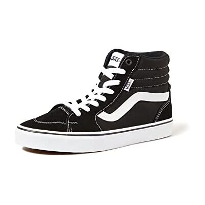 Vans Damen Filmore Hi Sneaker, Suede Canvas Black White, 34.5 EU Vans Damen Filmore Hi Sneaker, Suede Canvas Black White, 34.5 EU