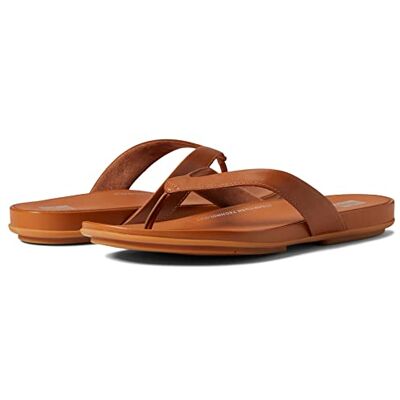 Fitflop Gracie Damen-Flip-Flop-Sandalen, Schwarz, hellbraun, 43 EU Fitflop Gracie Damen-Flip-Flop-Sandalen, Schwarz, hellbraun, 43 EU