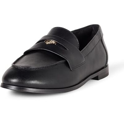 The Drop Damen Laya Loafer, Schwarz, Größe 39 The Drop Damen Laya Loafer, Schwarz, Größe 39