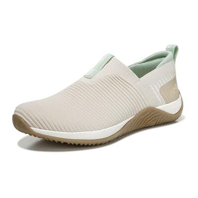 Ryka Echo Knit Schlüpfsneaker für Damen, Haferflocken (Oatmeal), 8 Wide Ryka Echo Knit Schlüpfsneaker für Damen, Haferflocken (Oatmeal), 8 Wide