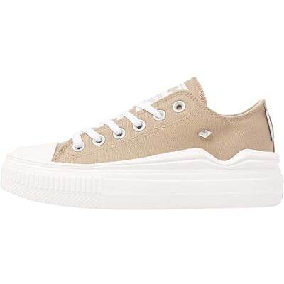 British Knights Damen Kaya Flow Low Sneaker, Taupe, 40 EU British Knights Damen Kaya Flow Low Sneaker, Taupe, 40 EU