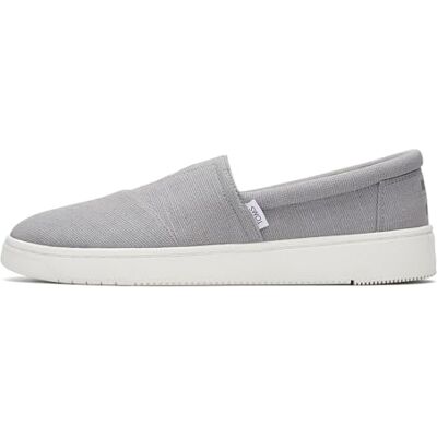 TOMS Trvl Lite Alpargata Herren-Sneaker, Ultimate Grey Heritage Canvas, 40.5 EU TOMS Trvl Lite Alpargata Herren-Sneaker, Ultimate Grey Heritage Canvas, 40.5 EU