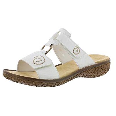 Rieker Damen Frühjahr/Sommer Sandalen, (Weiss 80), 42 EU Rieker Damen Frühjahr/Sommer Sandalen, (Weiss 80), 42 EU