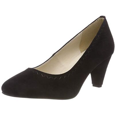 Hirschkogel Damen 3006805 Pumps, Schwarz Schwarz 002, 39 EU Hirschkogel Damen 3006805 Pumps, Schwarz Schwarz 002, 39 EU