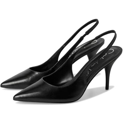 Calvin Damen Cinola Pumps, Schwarz 001, 37.5 EU Calvin Damen Cinola Pumps, Schwarz 001, 37.5 EU