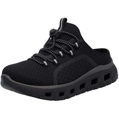Rieker Damen Clogs M6091-00 schwarz Gr. 39 Rieker Damen Clogs M6091-00 schwarz Gr. 39