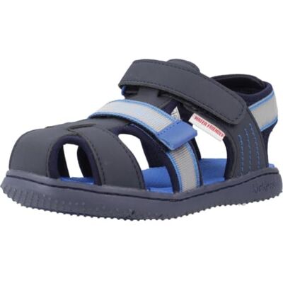Kickers Jungen Unisex Kinder Kickbeachou Sandale, blau, 22 EU Kickers Jungen Unisex Kinder Kickbeachou Sandale, blau, 22 EU