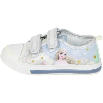 CERDÁ LIFE'S LITTLE MOMENTS Frozen Kinder-Turnschuhe Weiß und Blau Größe 30 Klettverschluss Turnschuhe mit Lichtern und PVC-Sohle Hergestellt aus Baumwolle Original Produkt entworfen in Spanien CERDÁ LIFE'S LITTLE MOMENTS Frozen Kinder-Turnschuhe Weiß und Blau Größe 30 Klettverschluss Turnschuhe mit Lichtern und PVC-Sohle Hergestellt aus Baumwolle Original Produkt entworfen in Spanien